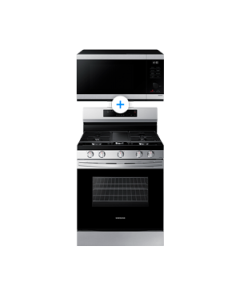 Combo (Estufa de Gas con 5 Quemadores + Horno Microondas 1.1 Pies/32L)