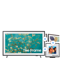 COMBO (32" The Frame 4K LS03C +  Music Frame + Marco personalizable para The Frame 32")