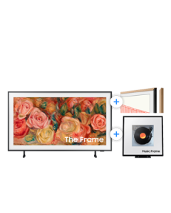 COMBO (85" The Frame QLED 4K Art Mode Tizen OS Smart TV +  Music Frame + 85" Marco personalizable)