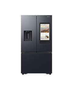 Refrigeradora Family Hub con dispensador, dual ice maker, metal cooling color negro