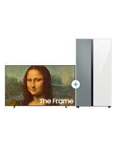 COMBO 65" The Frame 4K LS03B + Refrigeradora Bespoke Side By Side 23 Cu.fc.