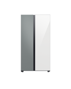 Refrigeradora Bespoke Side By Side con Fabricador dual de hielo 23 Cu.ft RS23CB700A7GAP