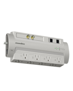 Regleta Supresora de Picos para Sistemas de Audio y Video