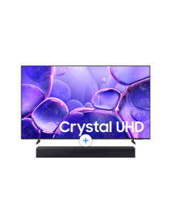 Combo (75" Crystal UHD 4K U8000F Tizen OS Smart TV 2025 + B-series Soundbar HW-C400 2.0 ch)