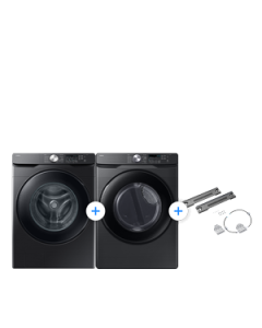 COMBO (Lavadora de carga frontal con Ecobubble™ y AI control + Secadora eléctrica de Carga Frontal 24 KG  DVE24DG8000VAP +Kit de ApilamientoSKK-8MC)