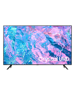 Samsung AU7000 UHD 70" 4K Smart TV (2021) - Diseño frontal
