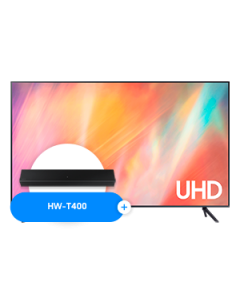 58" AU7000 UHD 4K Smart TV"+HW-T400 