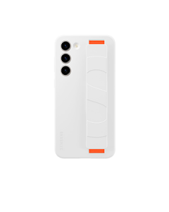 Galaxy S23+ Silicone Grip Case White