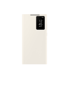 Galaxy S23 Ultra Smart View Wallet Case Cream