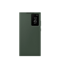 Galaxy S23 Ultra Smart View Wallet Case Green