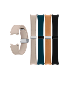Galaxy Watch6 D-Buckle Hybrid Eco-Leather Band (M/L) 