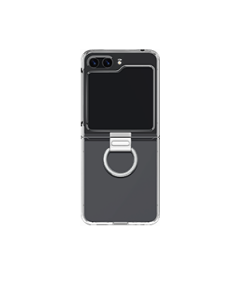 Clear Case with Ring for Z Flip5 Transparent