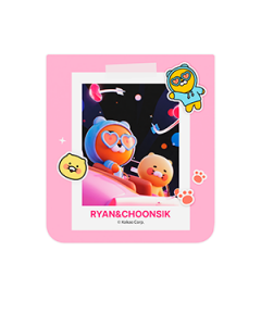Kakao Friends Ryan&Choonsik Flipsuit Card for Galaxy Z Flip5 Case