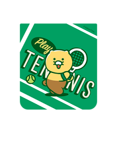 Kakao Friends Tennis Flipsuit Card for Galaxy Z Flip5 Case