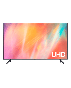 Samsung AU7000 UHD 70" 4K Smart TV (2021) - Diseño frontal
