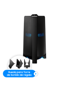 Samsung Sound Tower MX-T70 1500W - Diseño frontal
