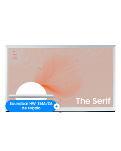 Samsung The Serif 4K Smart TV - Diseño frontal
