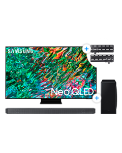 Combo Espectacular ( 75" 4K Neo QLED TV +Sound Bar Q800B +Slim W/Mount)