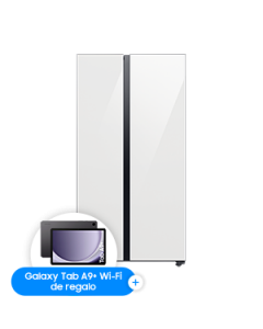 Refrigeradora Bespoke Side By Side 23 Cu.fc., 640L RS23CB70NA12AP
