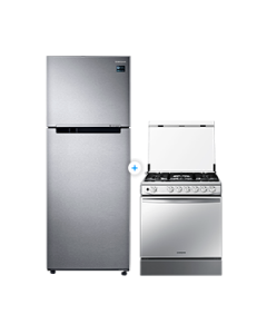Refrigerador 14 pies + Estufa Gas 30" 5 Quemadores