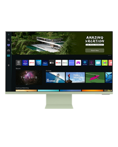 32" M80B 4K UHD Smart Monitor with Smart TV Experience and Iconic Slim Design Spring Green