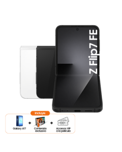 Galaxy Z Flip7 FE 5G 256GB + Kit Medias Hermanas (Edición limitada)